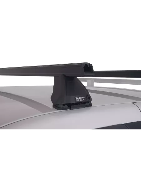 Kit 2 barres de toit Heavy Duty noire 1250mm série 2500 RHINO RACK -