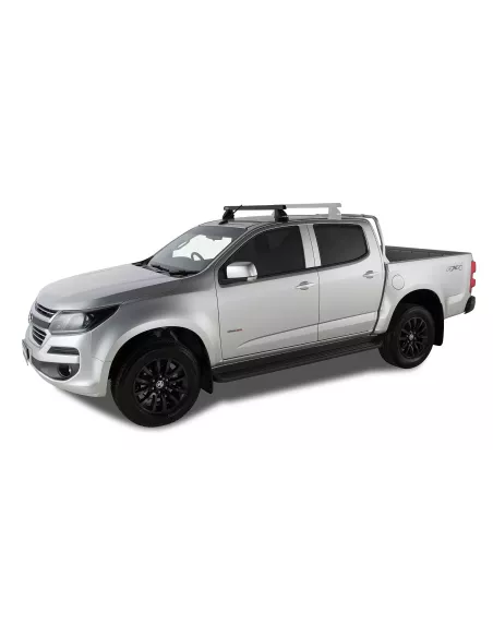 Kit 1 barre de toit avant Heavy Duty noire 1375mm série 2500 Isuzu