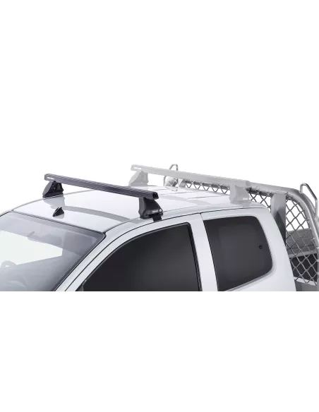 Kit 1 barre de toit avant Heavy Duty noire 1375mm série 2500 Isuzu