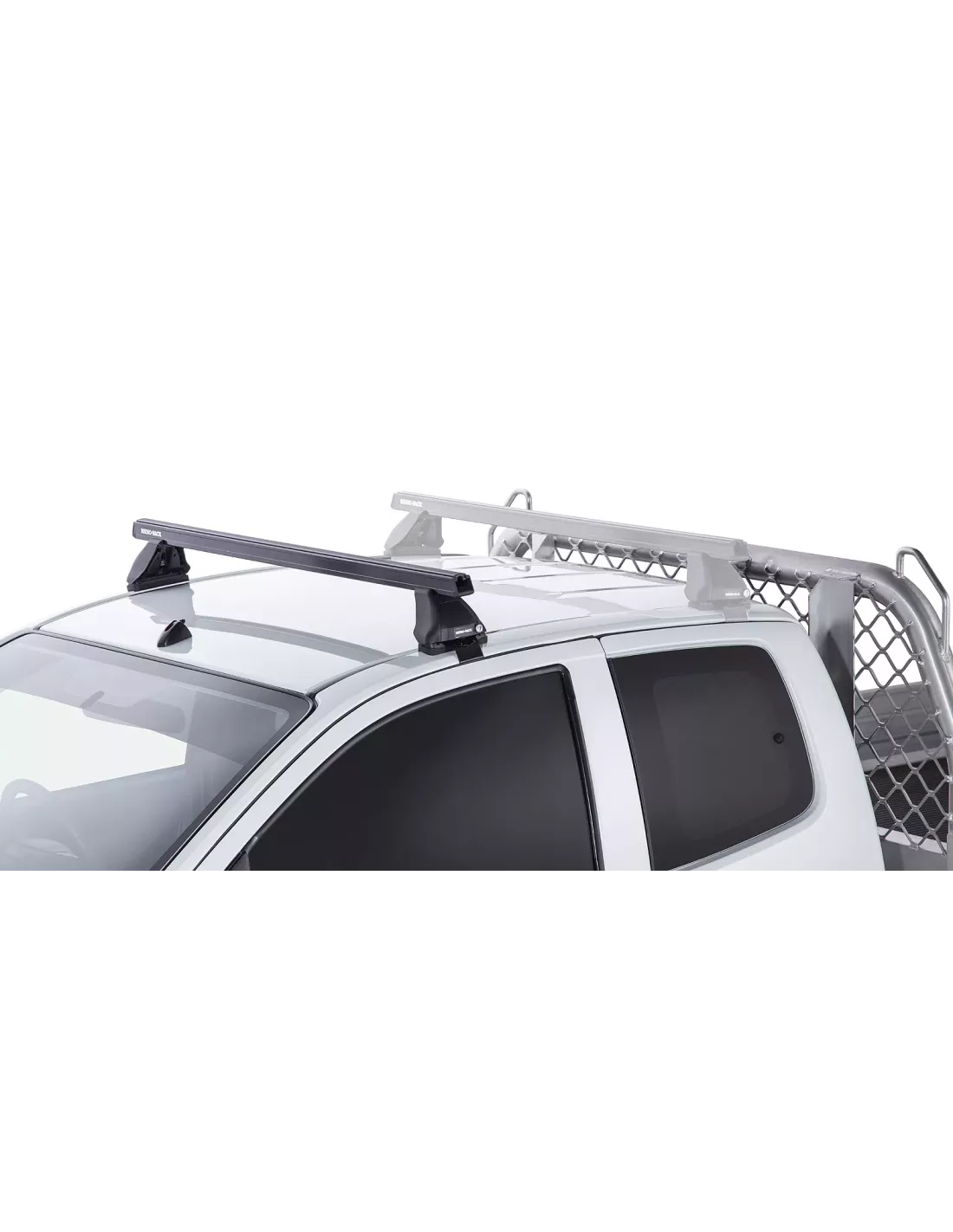 Kit 1 barre de toit avant Heavy Duty noire 1375mm série 2500 Isuzu