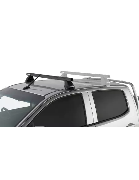 Kit 1 barre de toit avant Heavy Duty noire 1375mm série 2500 Isuzu