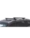 Kit 2 barres de toit noire HD 1250mm pieds CXB Heavy Duty RHINO RACK