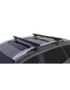 Kit 2 barres de toit noire HD 1250mm pieds CXB Heavy Duty RHINO RACK