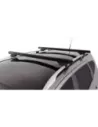 Kit 2 barres de toit noire HD 1250mm pieds CXB Heavy Duty RHINO RACK