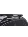 Kit 2 barres de toit noire HD 1250mm pieds CXB Heavy Duty RHINO RACK