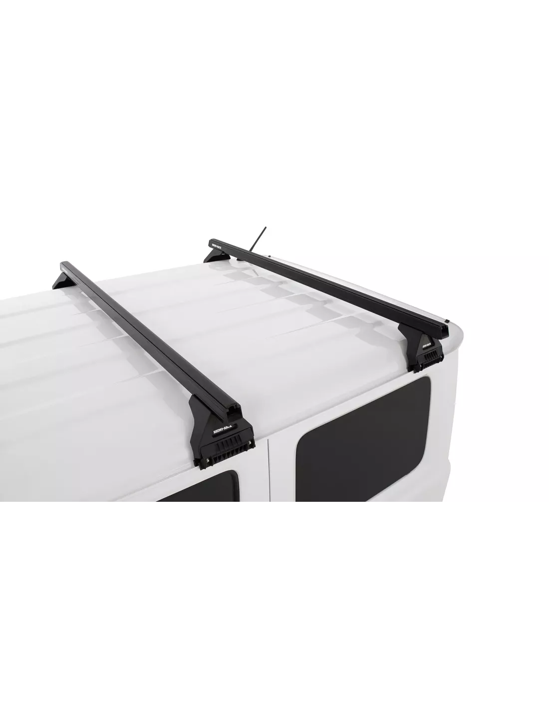 Kit 2 barres de toit noire 1375mm Heavy Duty RL110 RHINO RACK -