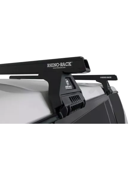 Kit 2 barres de toit noire 1375mm Heavy Duty RL110 RHINO RACK -