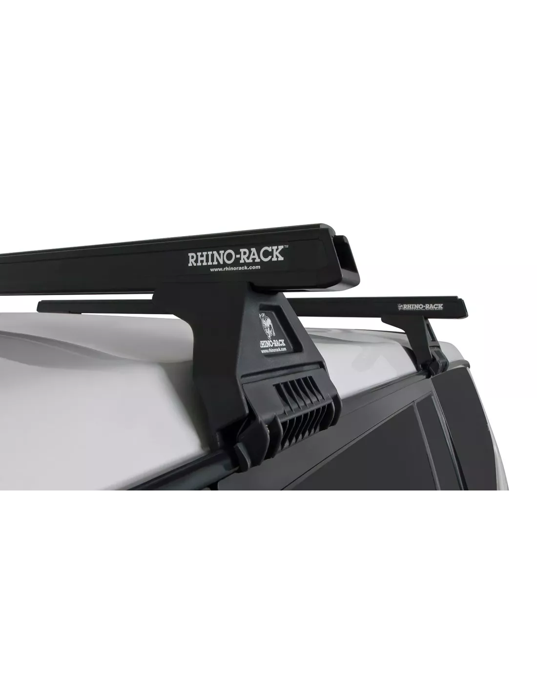 Kit 2 barres de toit noire 1375mm Heavy Duty RL110 RHINO RACK -