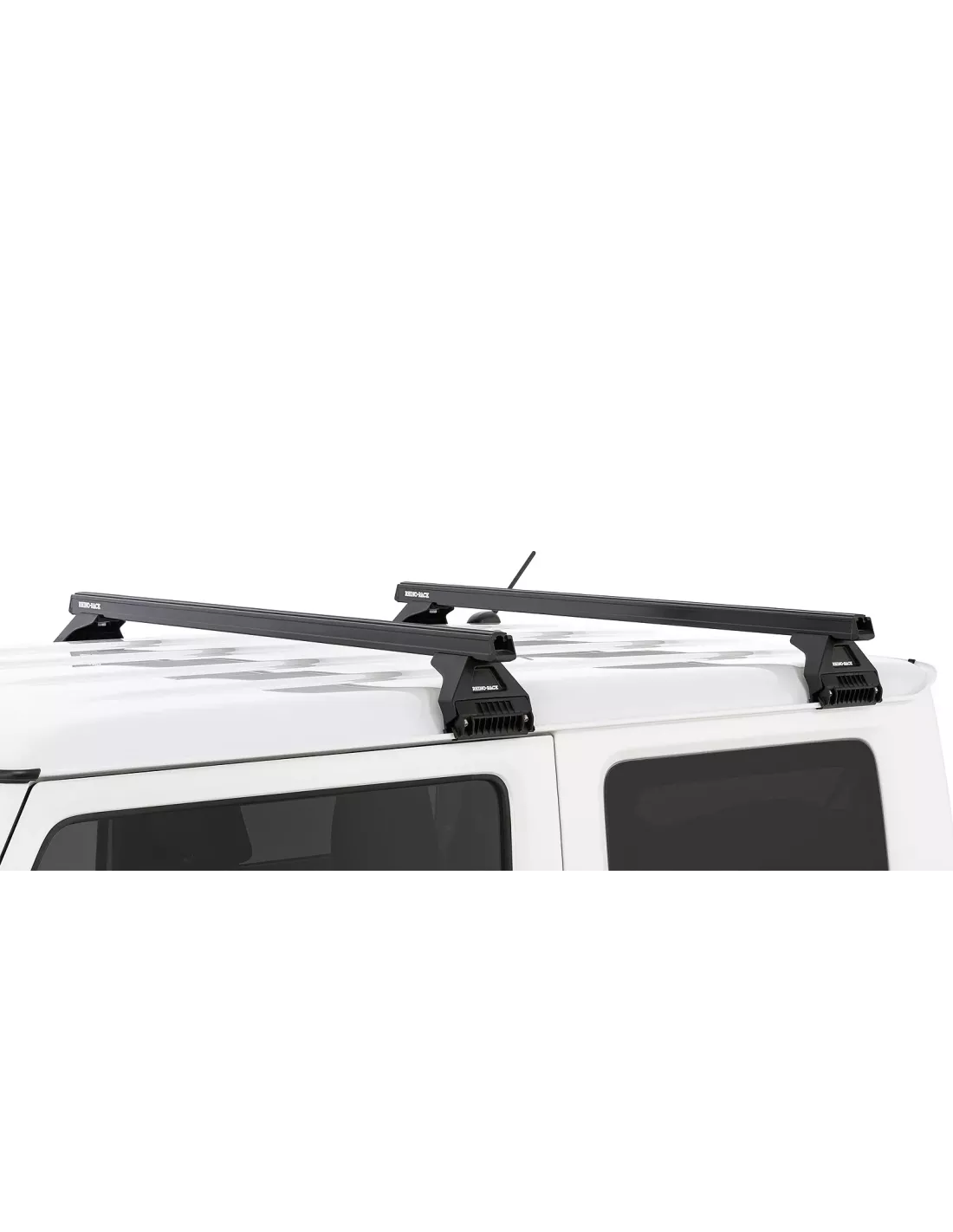 Kit 2 barres de toit noire 1375mm Heavy Duty RL110 RHINO RACK -