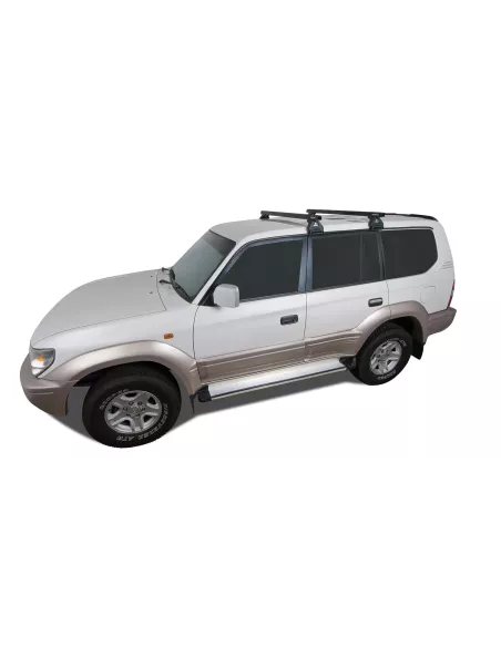 Kit 2 barres de toit noire 1375mm Heavy Duty RL110 RHINO RACK -