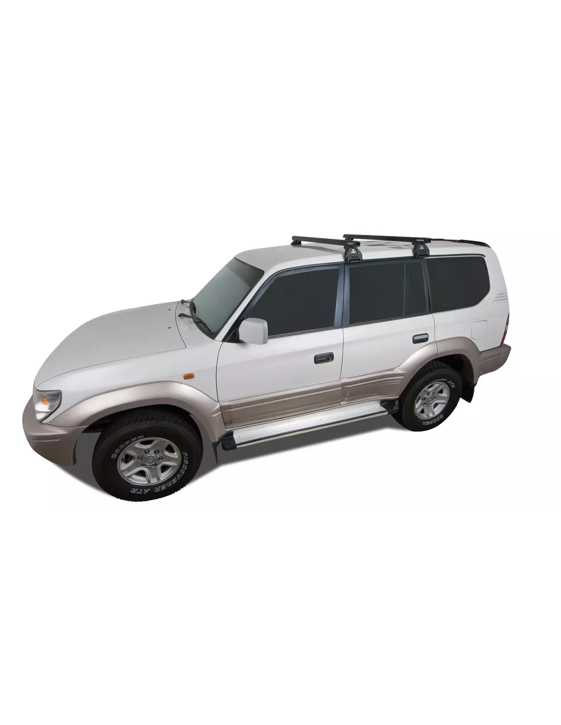Kit 2 barres de toit noire 1375mm Heavy Duty RL110 RHINO RACK -