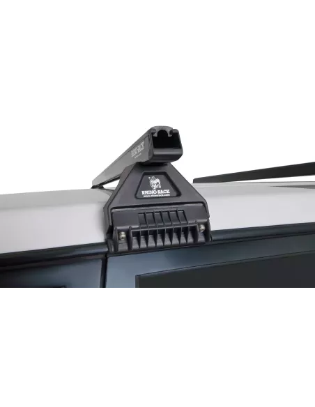 Kit 2 barres de toit noire 1375mm Heavy Duty RL110 RHINO RACK -