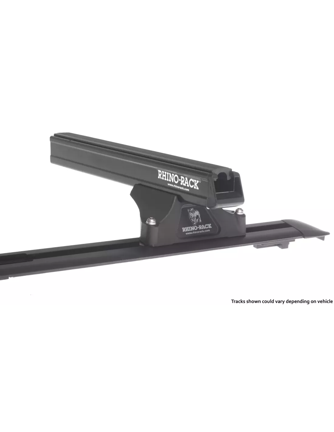 Kit 2 barres de toit noire 1375mm Heavy Duty RLTP Trackmount Land