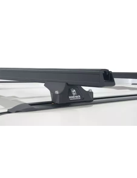 Kit 2 barres de toit noire 1375mm Heavy Duty RLTP Trackmount Land