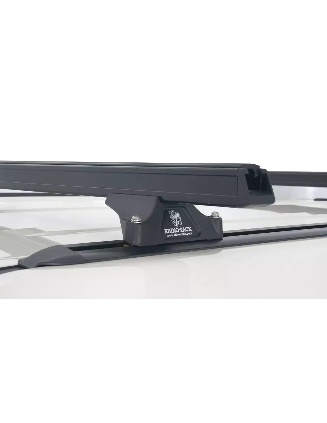Kit 2 barres de toit noire 1375mm Heavy Duty RLTP Trackmount Land