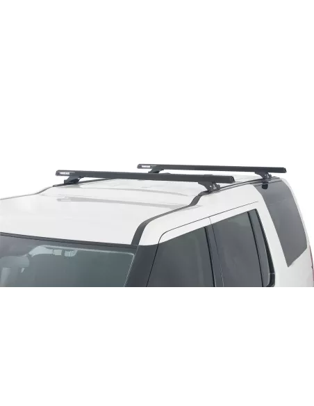 Kit 2 barres de toit noire 1375mm Heavy Duty RLTP Trackmount Land