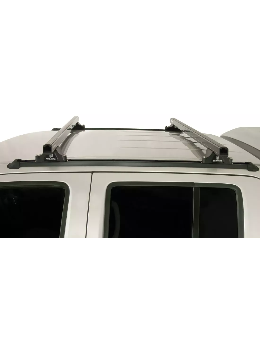 Kit 2 barres de toit noire 1375mm Heavy Duty RLTP Trackmount Nissan