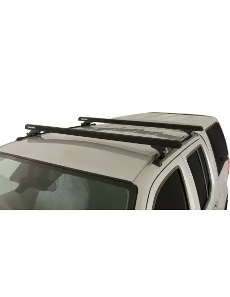 Kit 2 barres de toit noire 1375mm Heavy Duty RLTP Trackmount Nissan