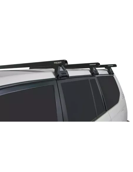 Kit 3 barres de toit noire 1375mm Heavy Duty RL110 Trackmount Toyota
