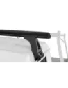 Kit 1 barre de toit noire Heavy Duty 1500mm avec pied RCL150 RHINO