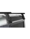 Kit 2 barres de toit noire Heavy Duty 1500mm avec pieds RL210 Land