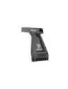 Kit 2 barres de toit noire Heavy Duty 1500mm avec pieds RL210 RHINO