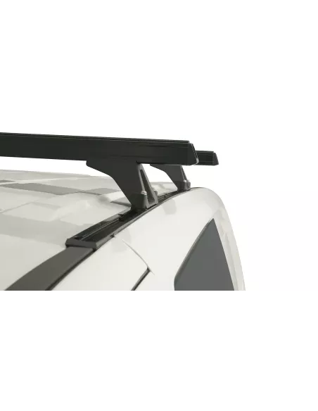 Kit 2 barres de toit noire Heavy Duty 1500mm avec pieds RLTF Hyundai