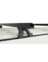 Kit 2 barres de toit noire Heavy Duty 1500mm avec pieds RLTF Hyundai