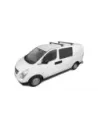 Kit 2 barres de toit noire Heavy Duty 1500mm avec pieds RLTF Hyundai