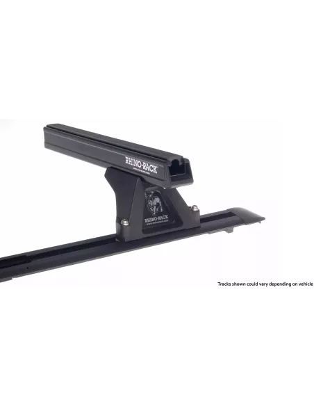 Kit 3 barres de toit noire Heavy Duty 1500mm avec pieds RLTF Hyundai