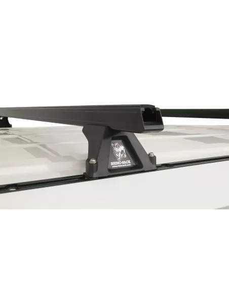 Kit 3 barres de toit noire Heavy Duty 1500mm avec pieds RLTF Hyundai