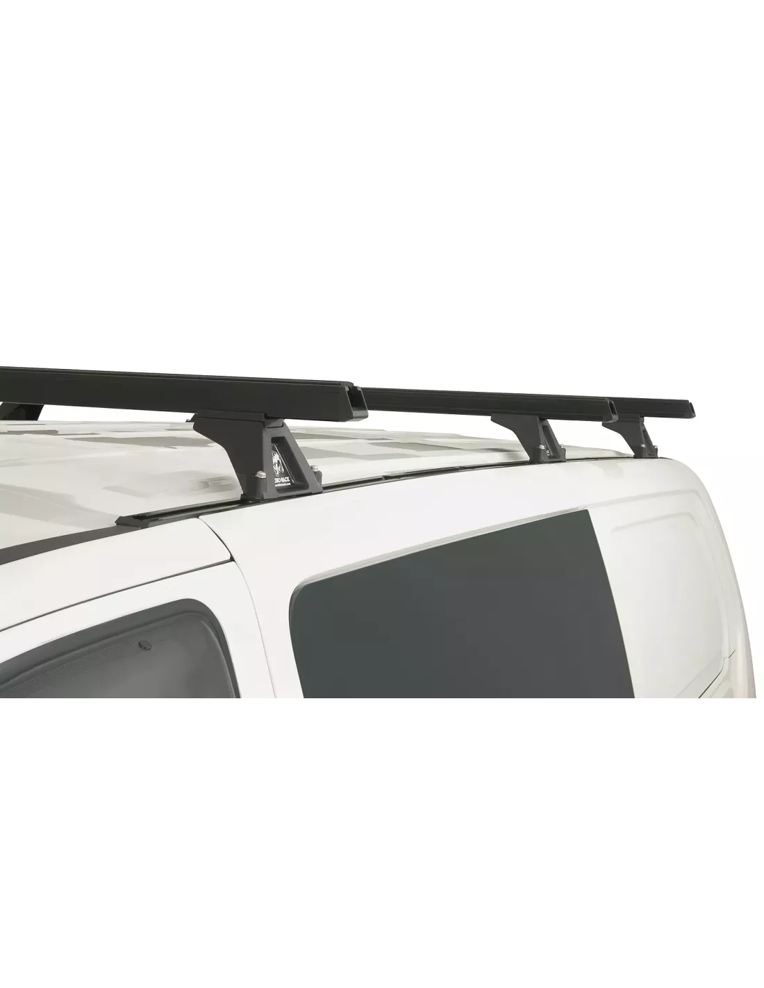 Kit 3 barres de toit noire Heavy Duty 1500mm avec pieds RLTF Hyundai