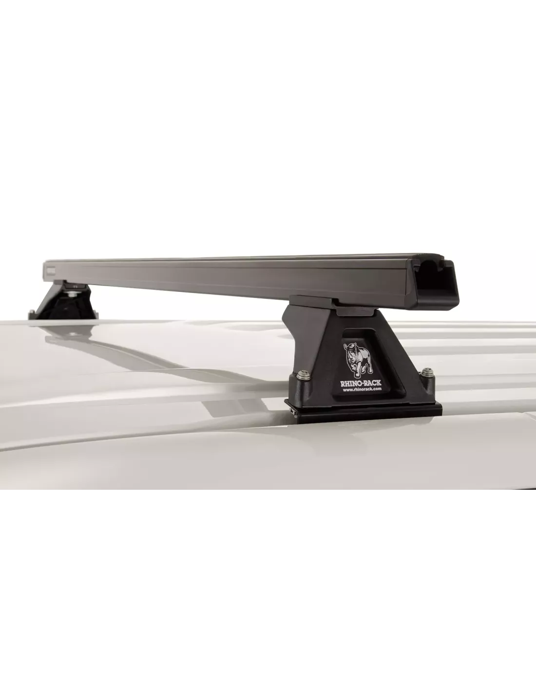 Kit 3 barres de toit noire Heavy Duty 1500mm avec pieds RLTF