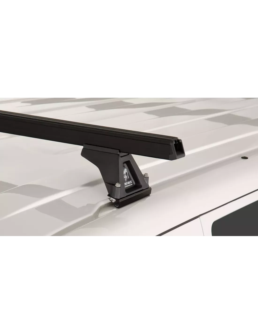 Kit 3 barres de toit noire Heavy Duty 1500mm avec pieds RLTF