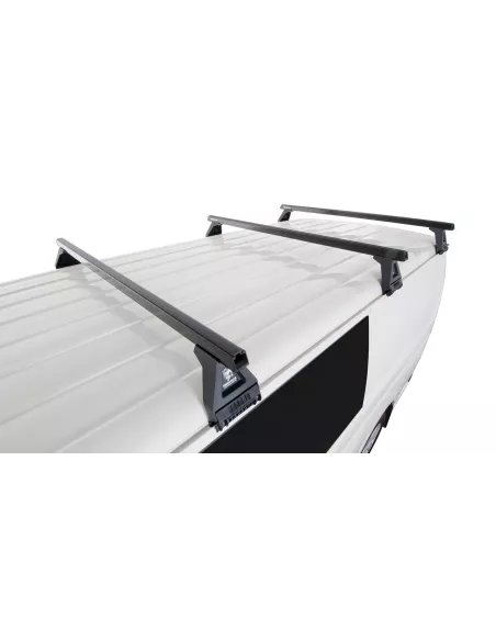 Kit 3 barres de toit noire Heavy Duty 1500mm avec pieds RL150 Toyota