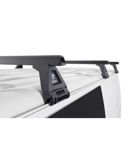 Kit 3 barres de toit noire Heavy Duty 1500mm avec pieds RL150 Toyota