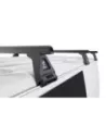 Kit 3 barres de toit noire Heavy Duty 1500mm avec pieds RL150 Toyota
