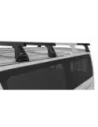 Kit 3 barres de toit noire Heavy Duty 1500mm avec pieds RL150 Toyota