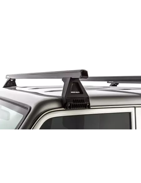 Kit 3 barres de toit noire Heavy Duty 1500mm avec pieds RL150 Toyota