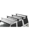 Kit 3 barres de toit noire Heavy Duty 1500mm avec pieds RL150 Toyota