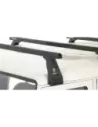 Kit 3 barres de toit noire Heavy Duty 1500mm avec pieds RL210 Land