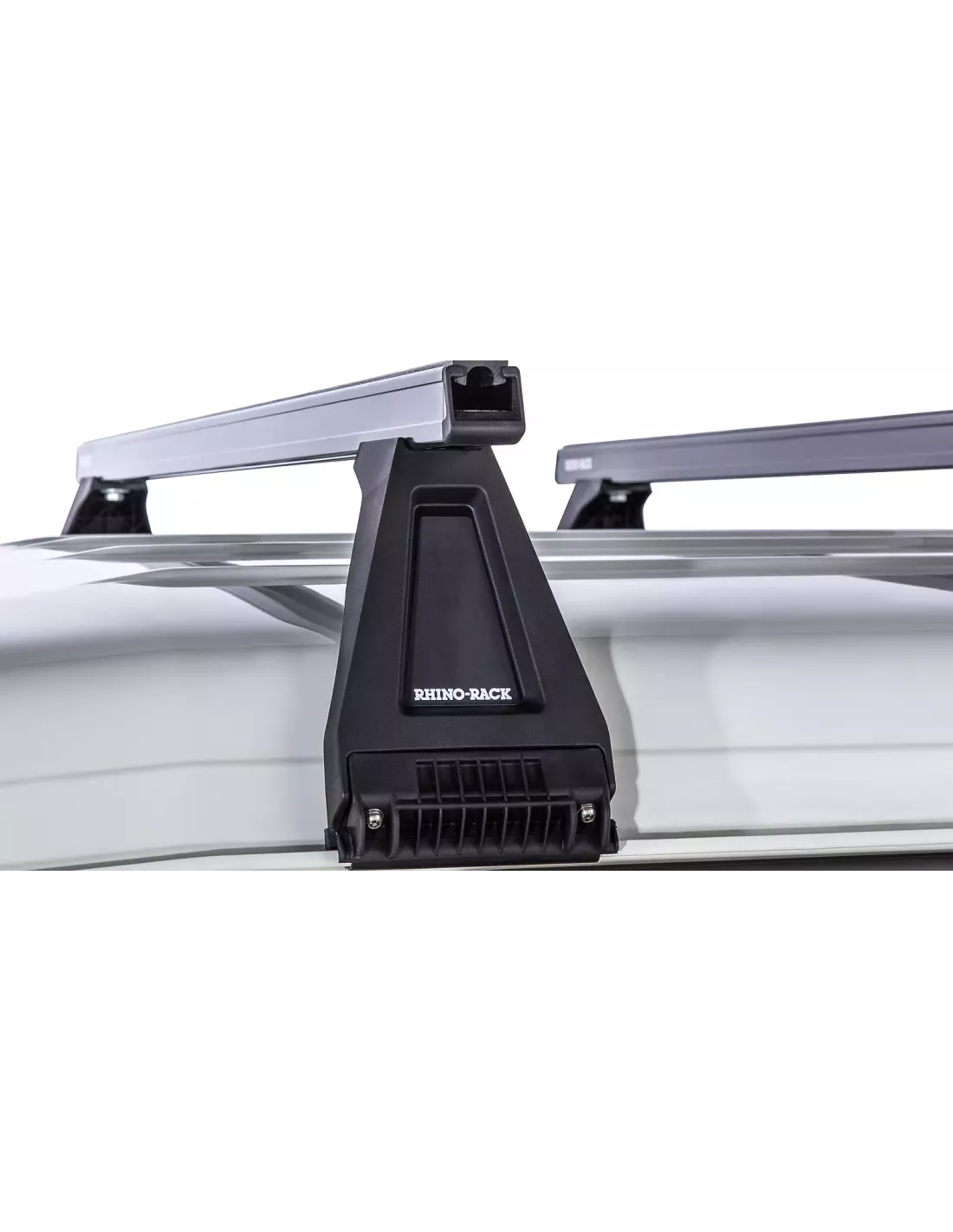 Kit 3 barres de toit noire Heavy Duty 1500mm avec pieds RL210 Toyota