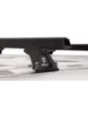 Kit 4 barres de toit noire Heavy Duty 1500mm avec pieds RLTF
