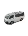 Kit 4 barres de toit noire Heavy Duty 1500mm avec pieds RL150 Toyota