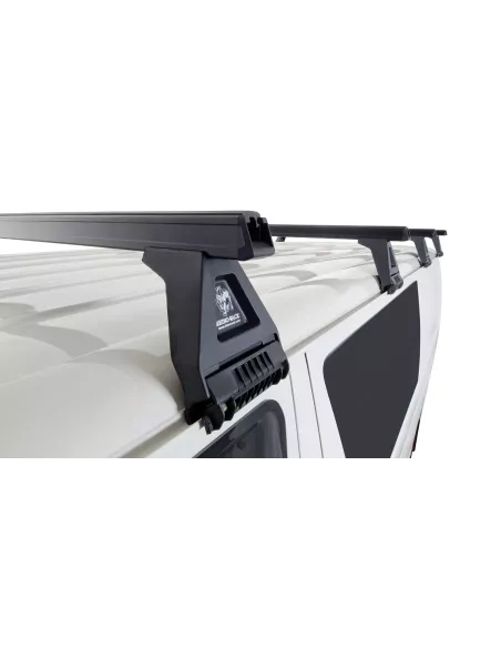 Kit 4 barres de toit noire Heavy Duty 1500mm avec pieds RL150 Toyota