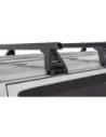 Kit 4 barres de toit noire Heavy Duty 1500mm avec pieds RL150 Toyota