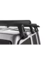 Kit 4 barres de toit noire Heavy Duty 1500mm avec pieds RL150 Toyota