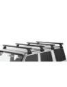Kit 4 barres de toit noire Heavy Duty 1500mm avec pieds RL150 Toyota