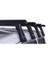 Kit 4 barres de toit noire Heavy Duty 1500mm avec pieds RL210 Toyota
