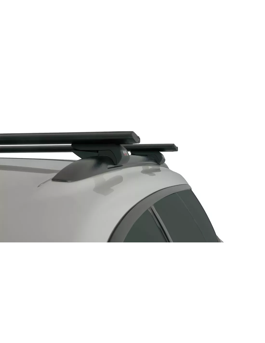 Kit 2 barres de toit noire Vortex 1065mm avec pieds SX Subaru Outback